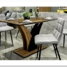 Стол обеденный Signal VENTO раскладной (дуб артизан/черный)