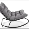 Кресло-качалка Halmar GATTO (серый)