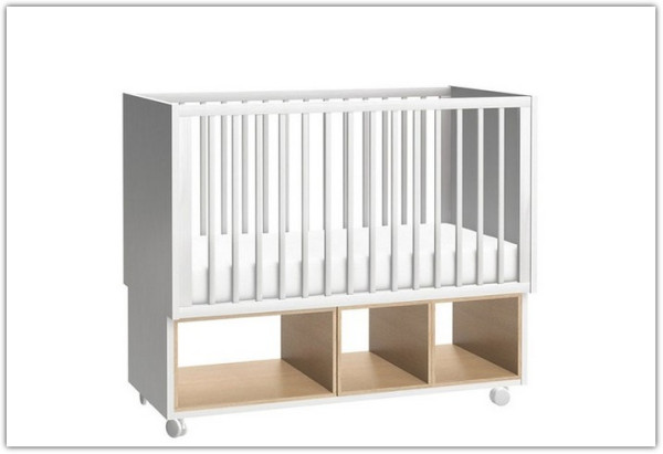 Купить Детская кроватка 60X120 4You by VOX BV белый/дуб с доставкой по России по цене производителя можно в магазине 