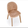 Стул кухонный Halmar BASSO (бежевый/орех светлый)