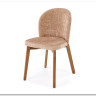 Стул кухонный Halmar BASSO (бежевый/орех светлый)