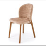 Стул кухонный Halmar BASSO (бежевый/орех светлый)