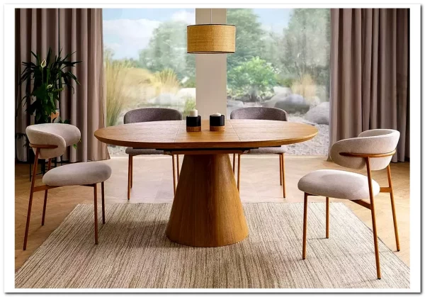 Стол обеденный Signal ANGEL II 120 (дуб/дуб)