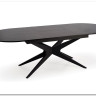 Стол обеденный Halmar SANDRO раскладной (черный/черный)