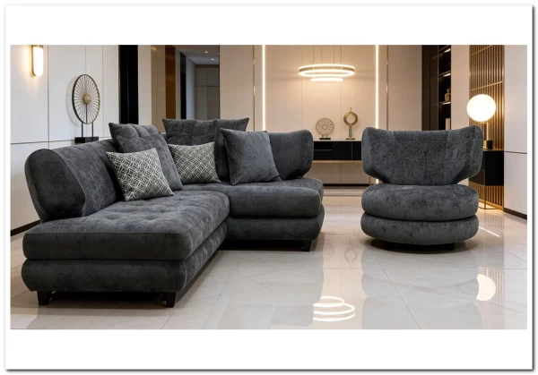 Угловой диван Глорио Soft Time