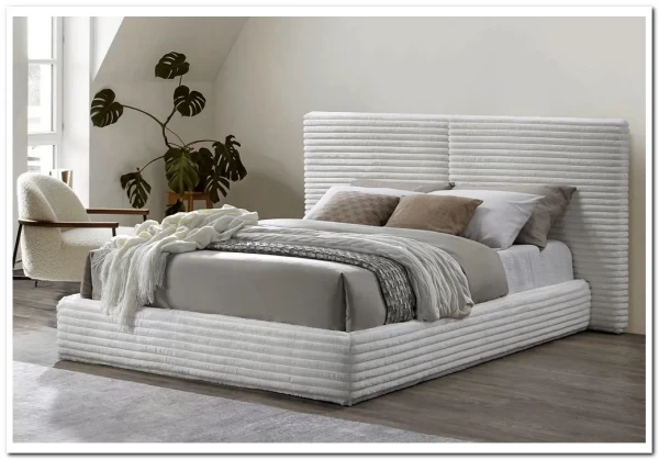 Кровать Halmar MADERA (кремовый) 160/200