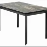 Стол CREMONA 180 KL-176, итальянская керамика/ Черный каркас, DISAUR