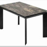 Стол CREMONA 180 KL-176, итальянская керамика/ Черный каркас, DISAUR