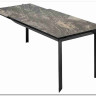 Стол CREMONA 180 KL-176, итальянская керамика/ Черный каркас, DISAUR