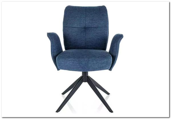 Стул кухонный Signal WING Brego 86 (синий/черный)