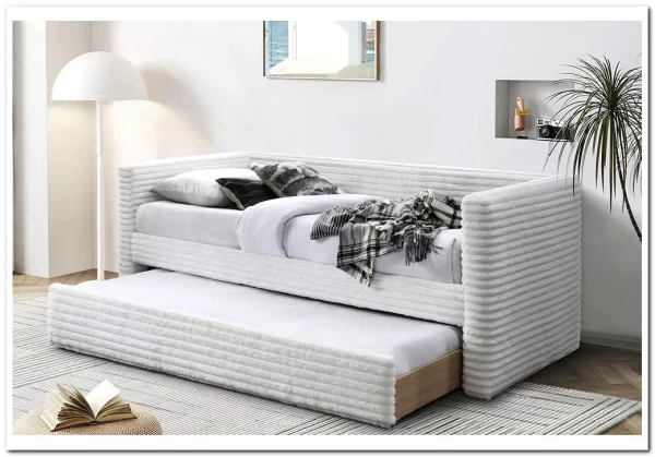 Кровать Halmar ALABAMA (кремовый) 90/200