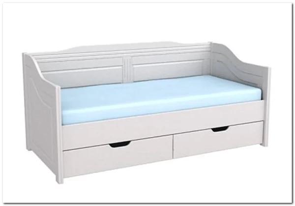 Кровать-диван Бейли с выдвижными ящиками 90х200 (массив)