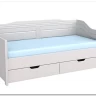 Кровать-диван Бейли с выдвижными ящиками 90х200 (массив)