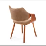Стул кухонный Halmar K396 (бежевый/орех)