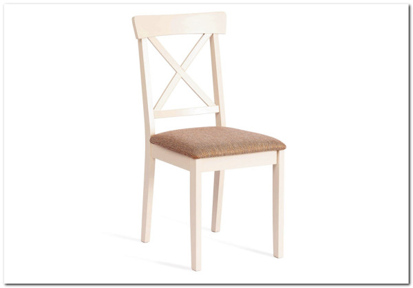 Стул Гольфи 2/ Golfi 2 ivory white, ткань кор.-зол.(1505-9)