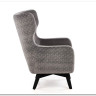 Кресло Halmar MARVEL (серый/черный)