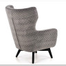 Кресло Halmar MARVEL (серый/черный)
