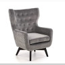 Кресло Halmar MARVEL (серый/черный)