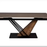 Стол обеденный Signal GENESIS Legno 160 (эффект дерева/дуб/черный) 