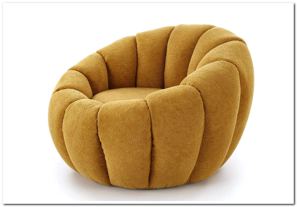 Кресло HALMAR GASPAR 2 горчичный