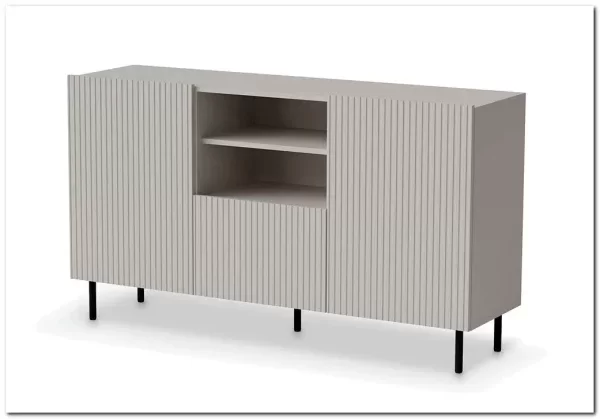 Комод Halmar PAXOS KM-1 (кашемир/черный) Комод Halmar PAXOS KM-1 (кашемир/черный)