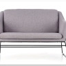 Диван SOFT 2 XL  Halmar (серый/черный)