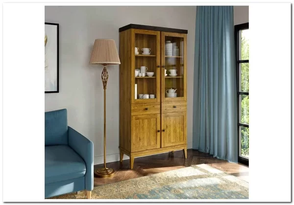 Шкаф для посуды Бон Вояж 222 из массива сосны Шкаф для посуды Бон Вояж 222 из массива сосны