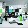 Письменный стол 120 Young Users by VOX белый/чёрный