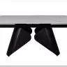 Стол обеденный Signal ARMANDO 160 (белый/черный)