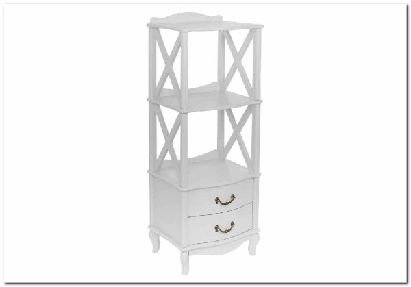 Этажерка 2 полки из массива бука Авиньон 