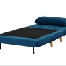 Диван BILLY VELVET TAP.188  Signal (синий/бук)