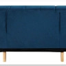 Диван BILLY VELVET TAP.188  Signal (синий/бук)