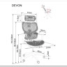 Кресло компьютерное SIGNAL DEVON черный