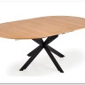 Стол обеденный Halmar ACORD раскладной (натуральный/черный)