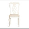 Стул Афродита/ Aphrodite Ivory white, ткань кремовая с рисунком (А04)