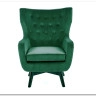 Кресло Halmar MARVEL (темно-зеленый/черный)