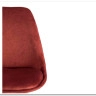 Стул TULIP SOFT (mod. 74) коралловый (HLR 44)/натуральный