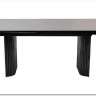 Стол RAGNAR 180 цвет 1699 Серая кожа, керамика / Темно-серый каркас, DISAUR