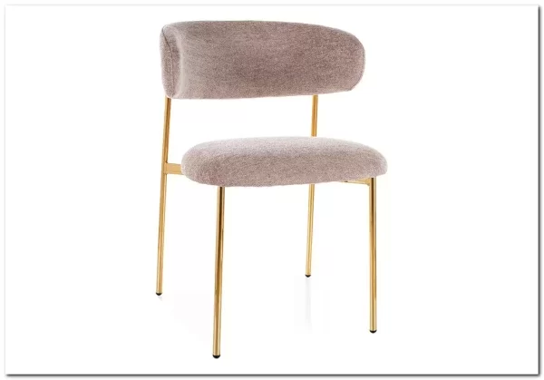 Стул кухонный Signal ELTON Raven 30 (темно-бежевый/золотой)