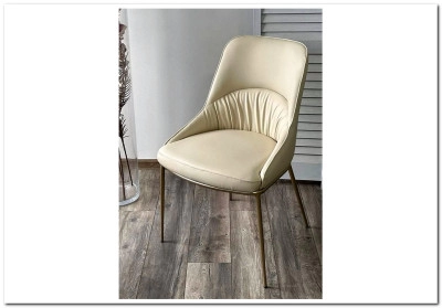 Стул ABRIOLA Milk Ti-02, PU / шампань, DISAUR