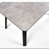 Стол обеденный Halmar HALIFAX (серый/черный)