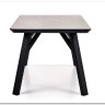 Стол обеденный Halmar HALIFAX (серый/черный)