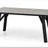 Стол обеденный Halmar HALIFAX (серый/черный)
