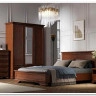 Кровать Кентаки LOZ/140x200 каштан BRW