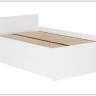 Кровать 120Х200 с ящиком и поднимаемым стеллажом белая Young Users VOX   by VOX
