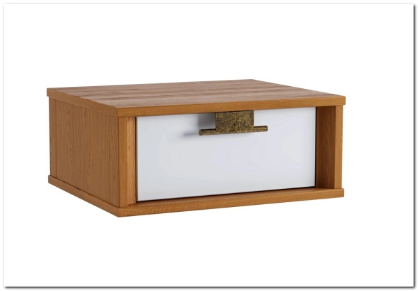 Тумба прикроватная Бридж подвесная с 1 ящиком из массива сосны