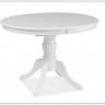 Стол обеденный Signal OLIVIA 105 раскладной (белый)