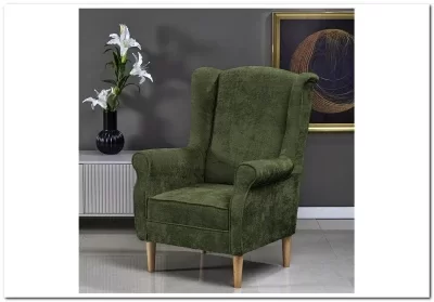 Кресло Halmar HERMES (оливковый)