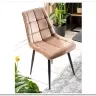 Стул кухонный CHIC VELVET  Signal (бежевый/черный)