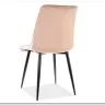 Стул кухонный CHIC VELVET  Signal (бежевый/черный)